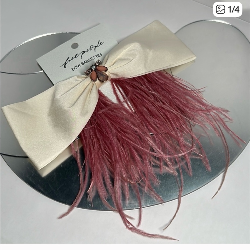 Free People Party Crasher Satin Bow